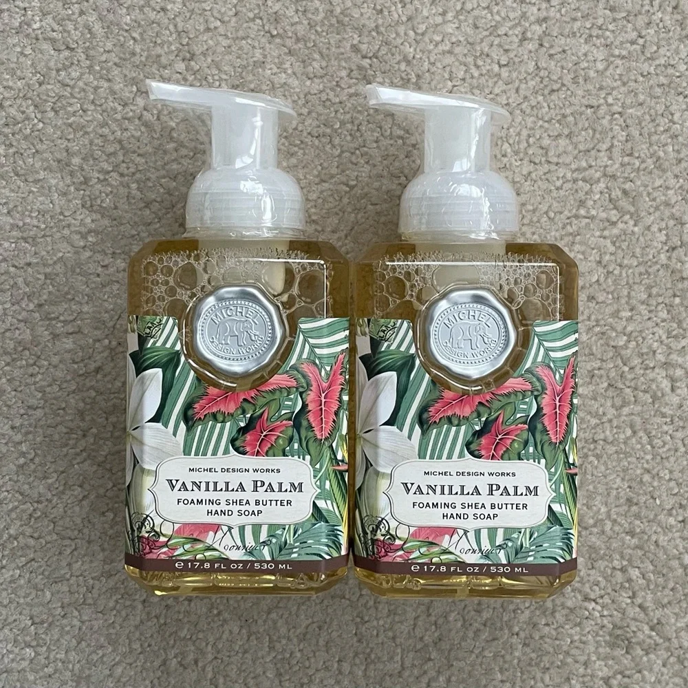 Michel Design Works Vanilla Palm Foaming Hand Soap (2-Pack)